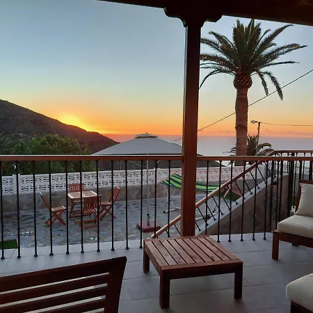 Vv Casa Mercedes puesta de sol Vallehermoso Exterior foto